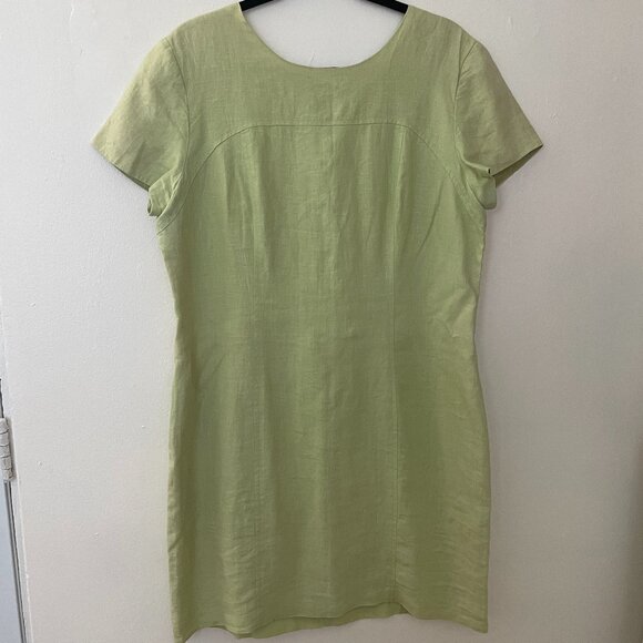 Vintage Short-Sleeved Shift Dress - Picture 1 of 5